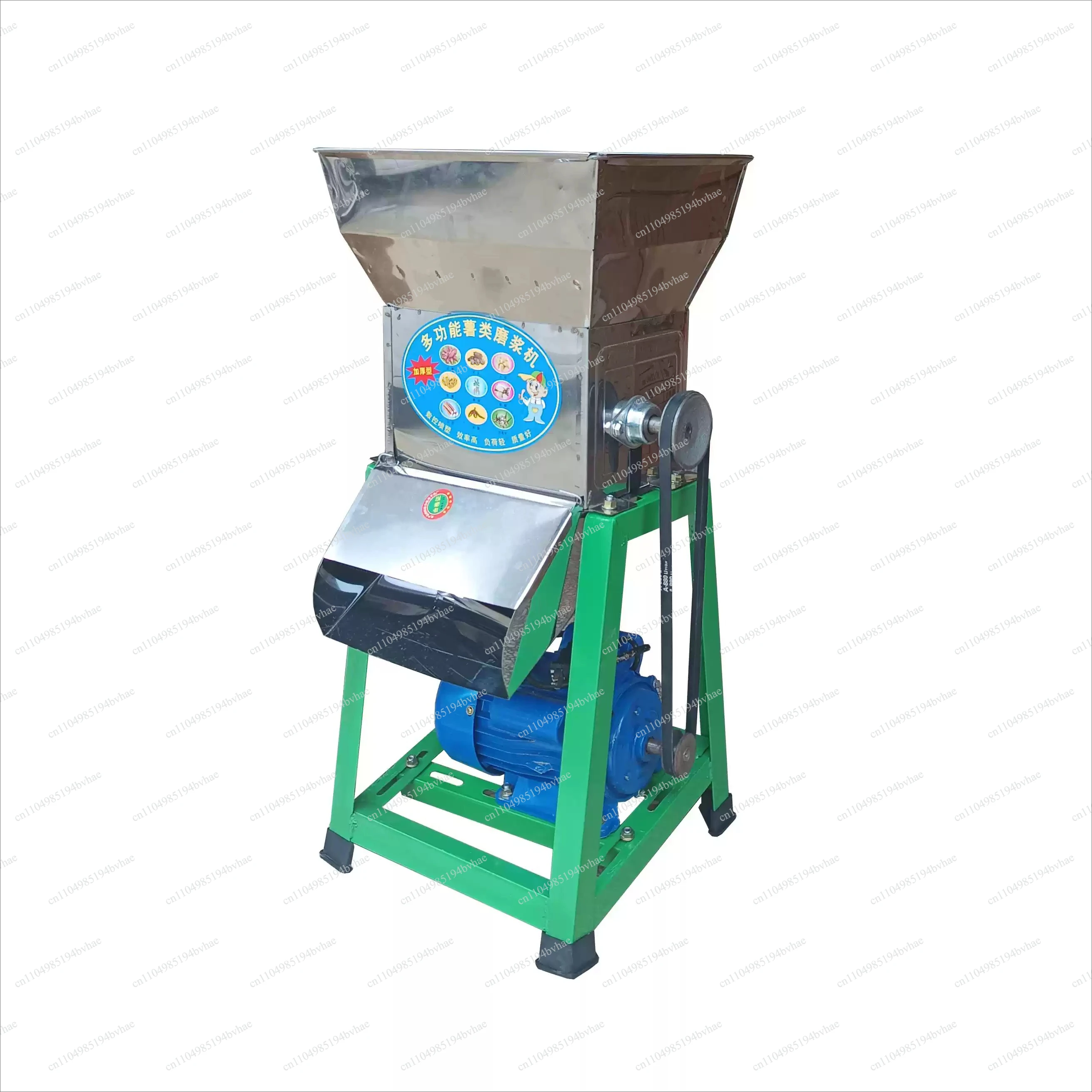 Electric Sweet Potato Grinder Cassava Taro Wet Milling Starch Pulping Refiner Extractor Separator Feed Crusher Without Motor