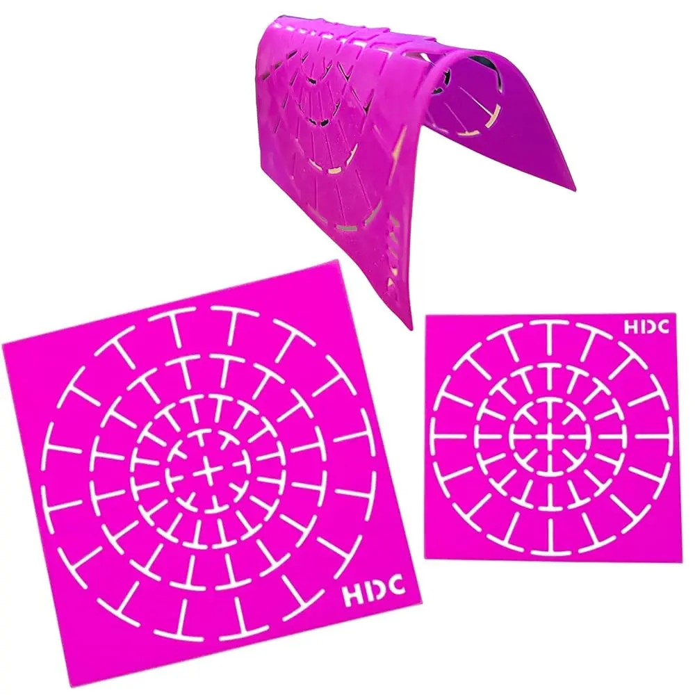 

Super Flex Silicone Stencil Set - Dotting Tools - - 2 Pc Mandala Stencils - I For Stone Art, Mugs, Bottles