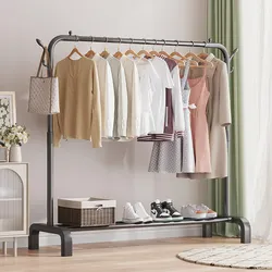 Coat Rack Clothing Rack Stand Floor Hanger Storage Modern simple Clothes Storage Rack Bags Storage Nordic Furniture