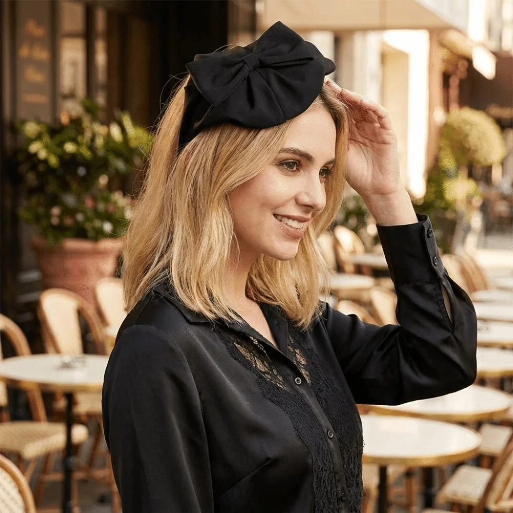 Fashion Oversized Polka Dot Headband Non-slip Breathable Half Hat Style Hairband Comfortable Lightweight Wide Hair Hoop Makeup