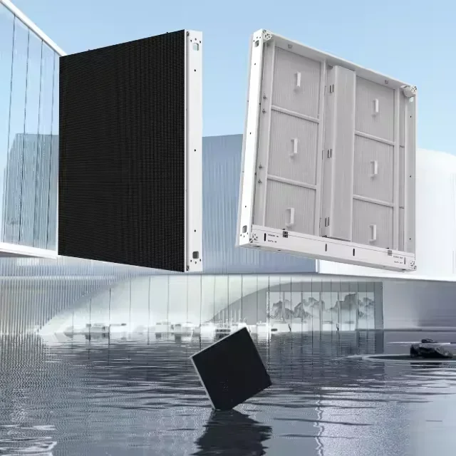 Hot SalesOutdoor Waterproof Aluminum Profile LED Display P4.4 P5.7 P8 P10 Front Service LED Screen For Advertising