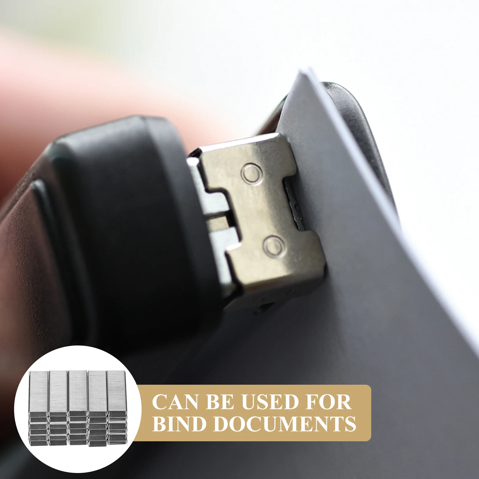 

15 Boxes Staples Office Supplies Files Supply Standard Refill for Desk Wear Resistant Precision Daily Use Binder