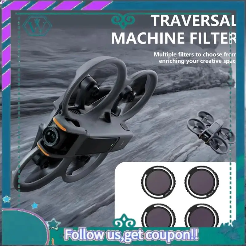 Upgraded NDPL Lens Filters For DJI Avata2 Drone ND8PL ND16PL ND32PL ND64PL NDPL Filter Professional Photography Accessories