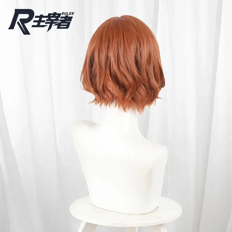 CyAnime Uma Musume Pretty Derby Cosplay peluca Cenicienta gris color castaño pelo peluca para fiesta de Halloween