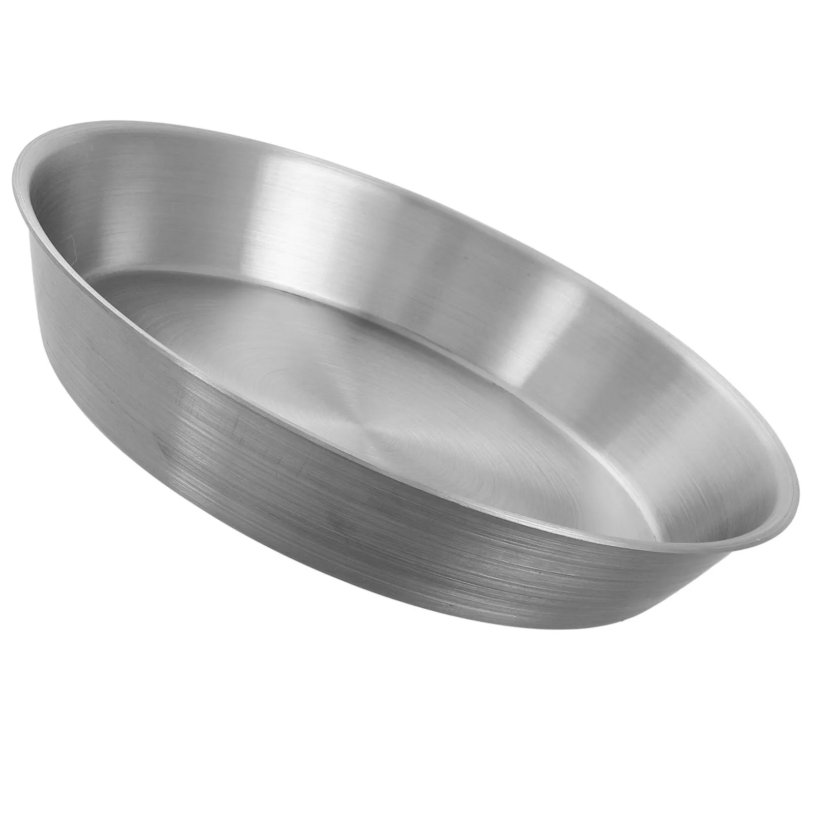 

1pc Stainless Steel Round Baking Tray 28Cm Heavy Duty Matte Finish Oven Safe For Cookies Pizzas Bacon Grilling Cooking Sheet