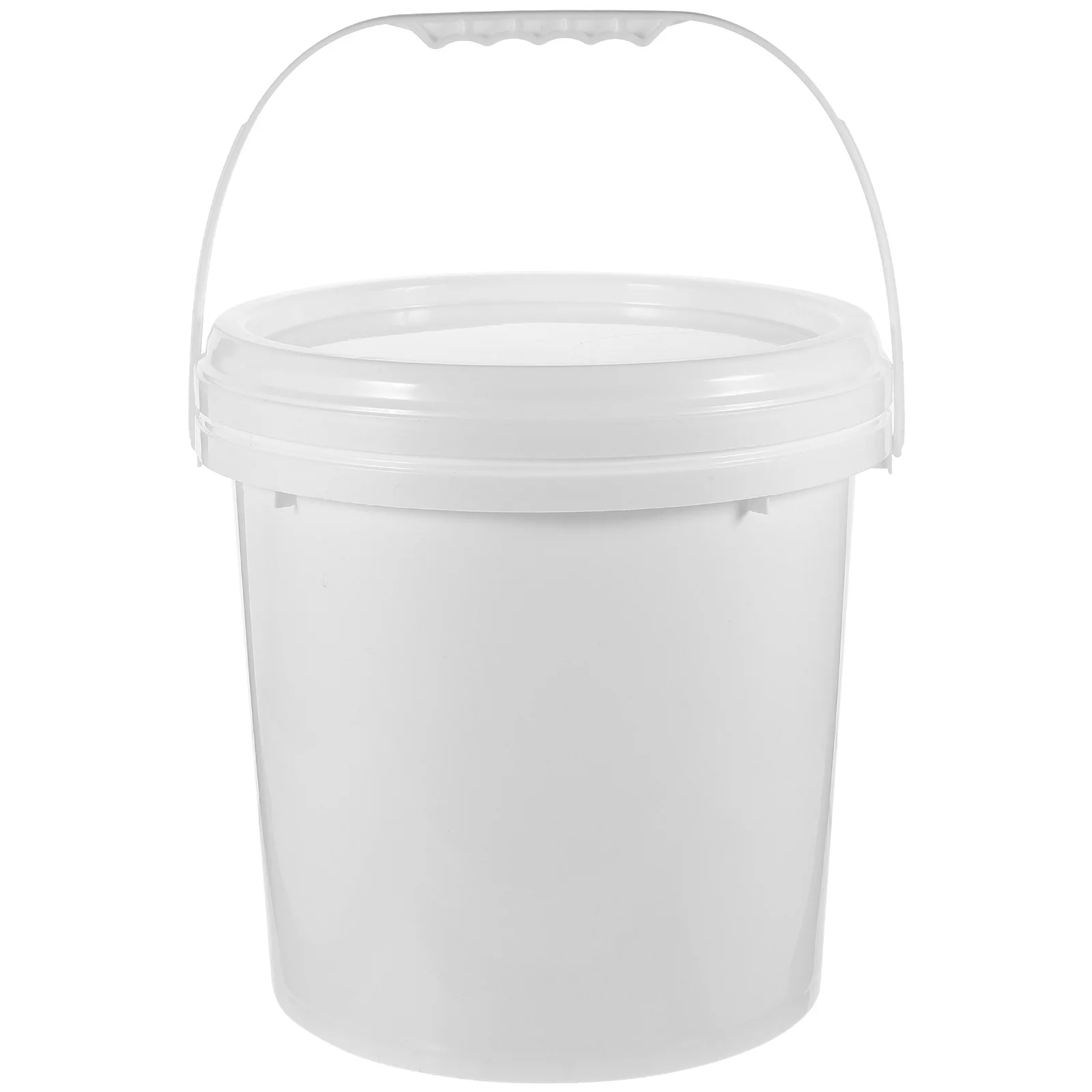 Seau de peinture de 10 litres avec couvercle pour l'eau, l'huile, le vin, le mélange de couleurs, le stockage, utilisation à haute résistance