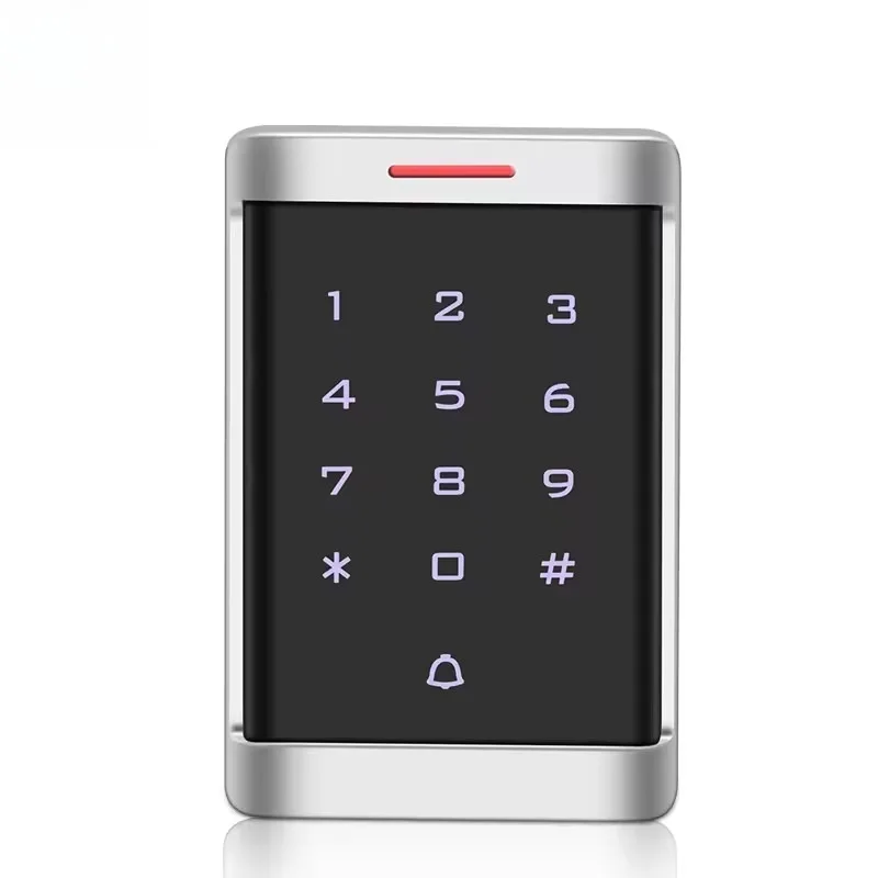 IP65 Weatherproof Tuya Smart Fingerprint Access Keypad Metal Touch RFID Card Reader Standalone Wiegand Door Access Control