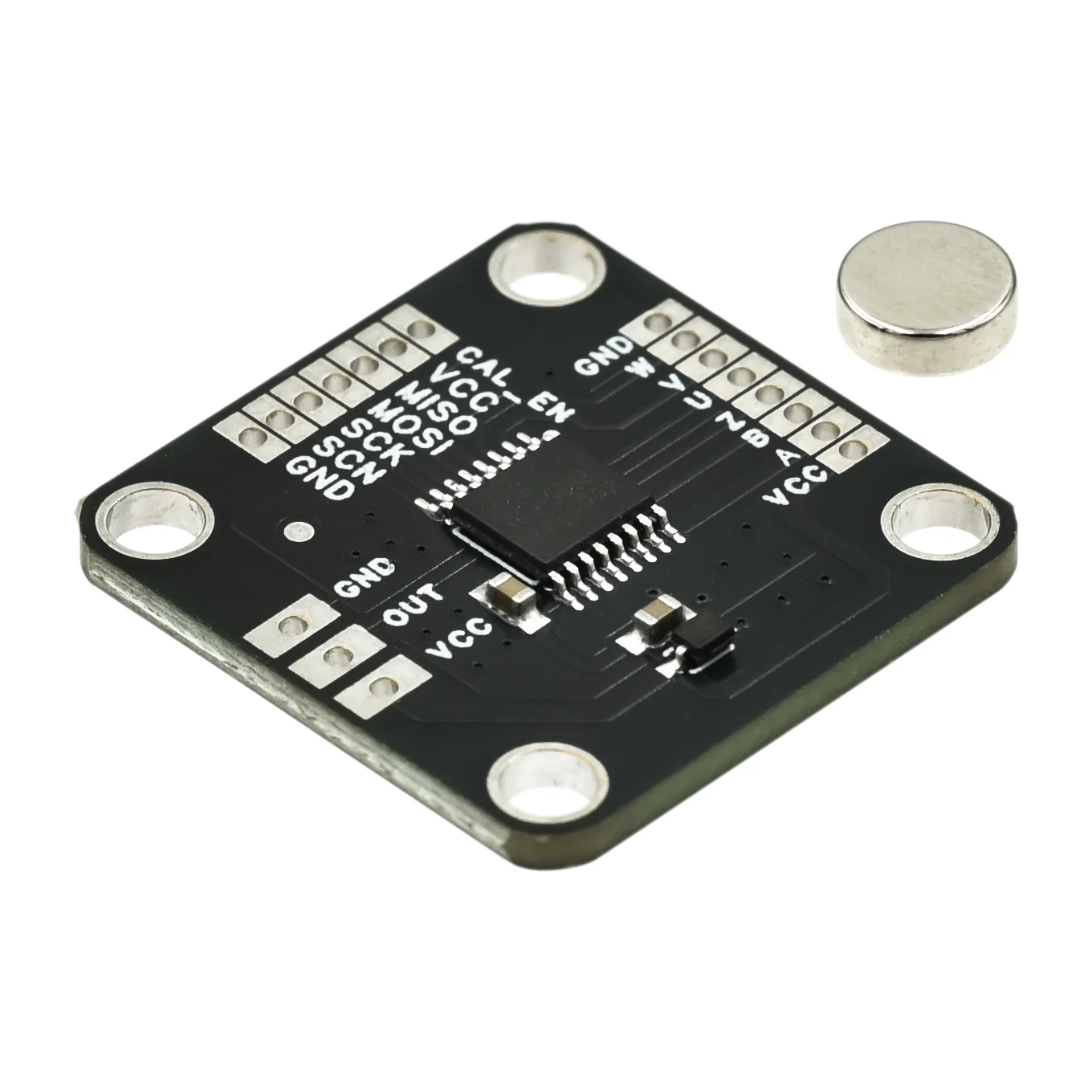 High-Precision 21-Bit MT6835 Magnetic Encoder Module (PWM/SPI) – Brushless Motor Compatible, AS50 Series Alternative