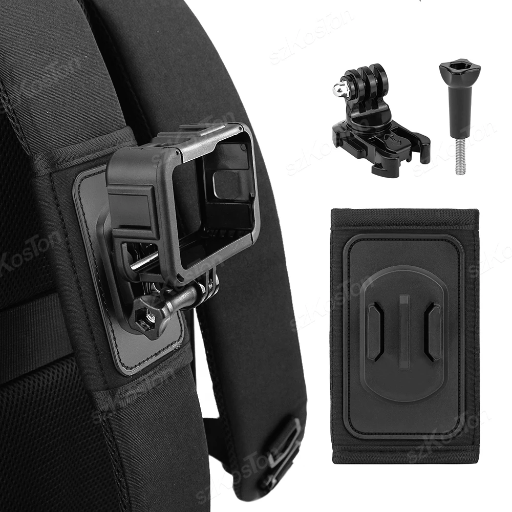 

360 Rotation Bag Backpack Shoulder Strap Mount Strap Holder for GoPro 12 11 10 9 8 DJI Action 4 Insta360 X4 X3 X2 Accessories