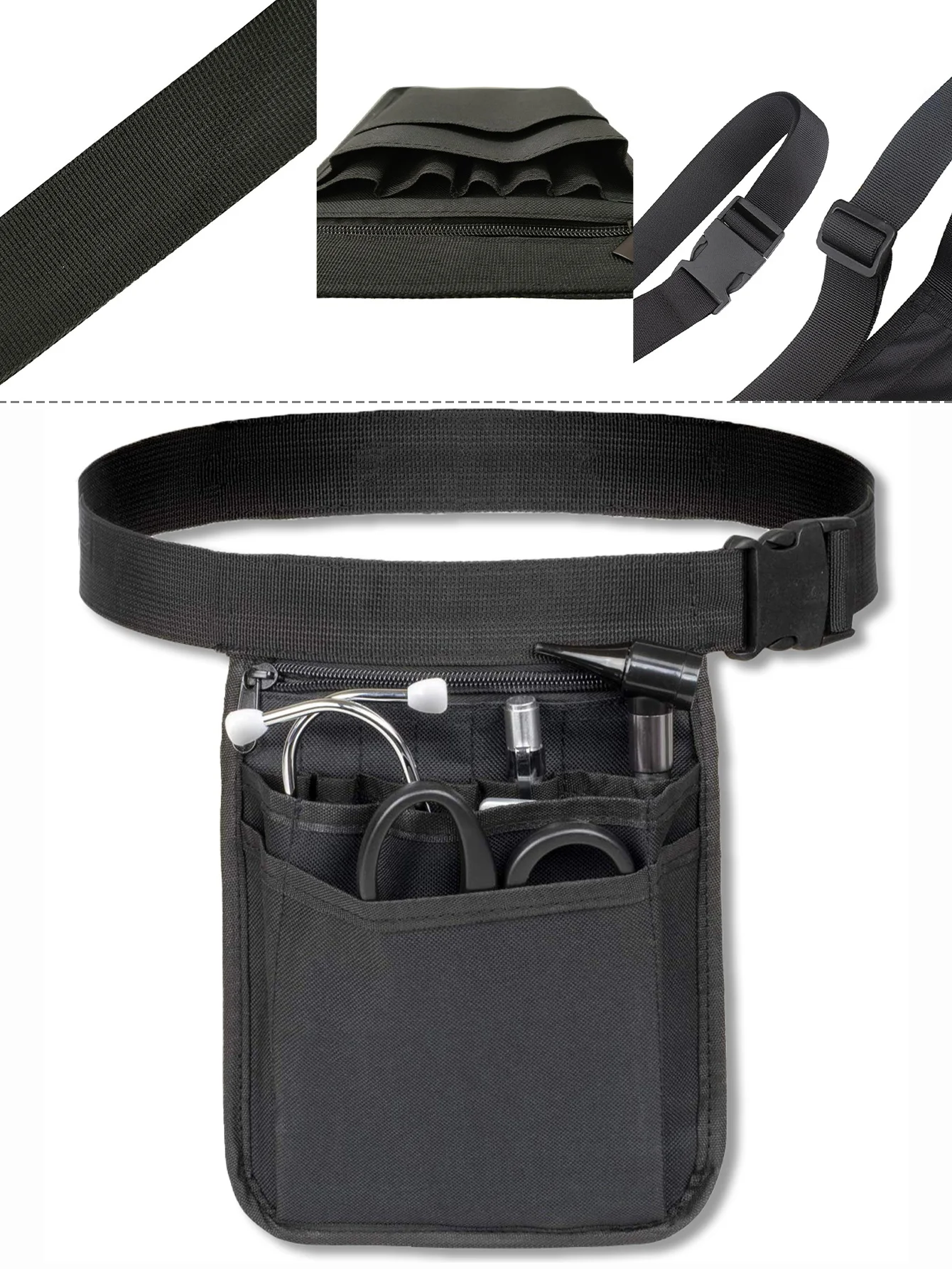 للجنسين الخصر حقيبة تجريب السفر محافظ الهاتف الخصر حزمة حقيبة الهاتف الرياضة الملحقات الأزهار إلكتروني نمط ممرضة الخصر أكياس #5