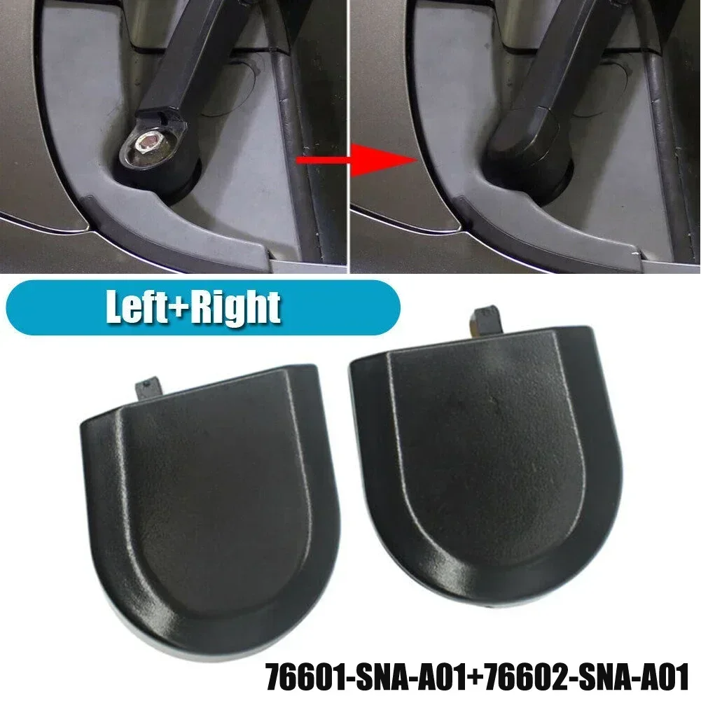 2x автомобильный колпачок стеклоочистителя с гайкой для Civic 4Dr FA1 FD1 FD2 2006-2011, крышка стеклоочистителя 76601-SNA-A01 76602-SNA-A01
