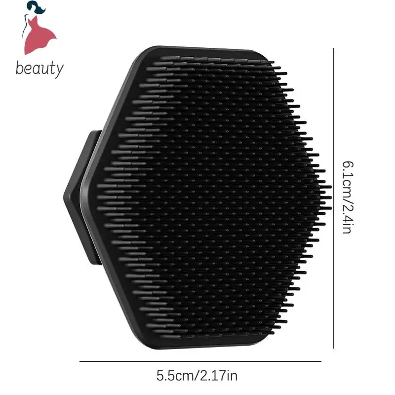 Brush Bodybath Scrubber Shower Baby Clean Exfoliating Cleaning Silicone Scrubbathing Face Loofah Exfoliator Hairexfoliate Deep