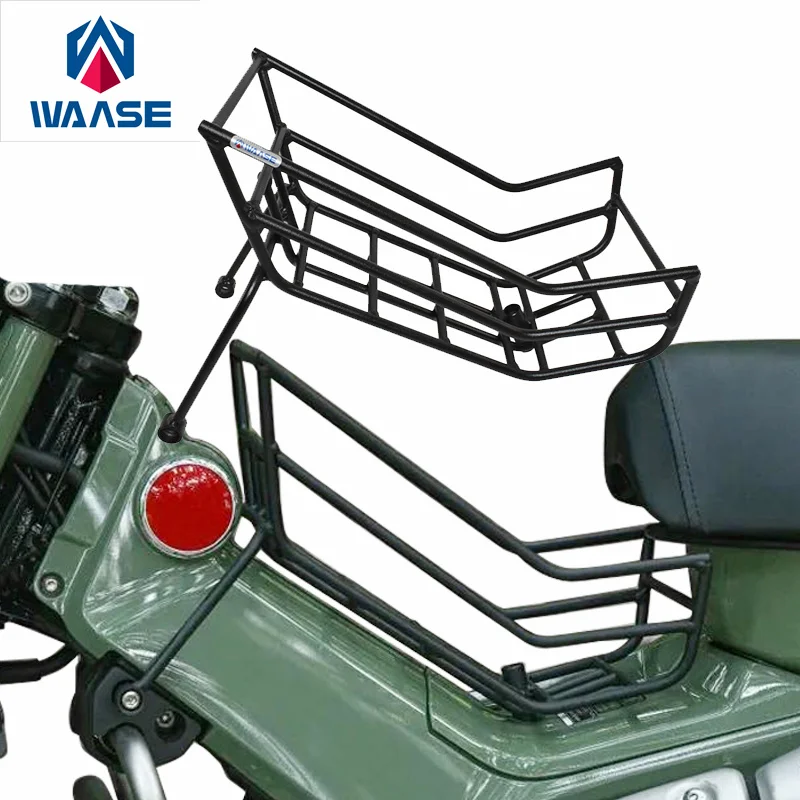 WAASE Middle Shelf Holder Luggage Rack Carrier Basket Support Holder Bracket For Honda CT125 huntercub 125 2020 2021 2022 2023