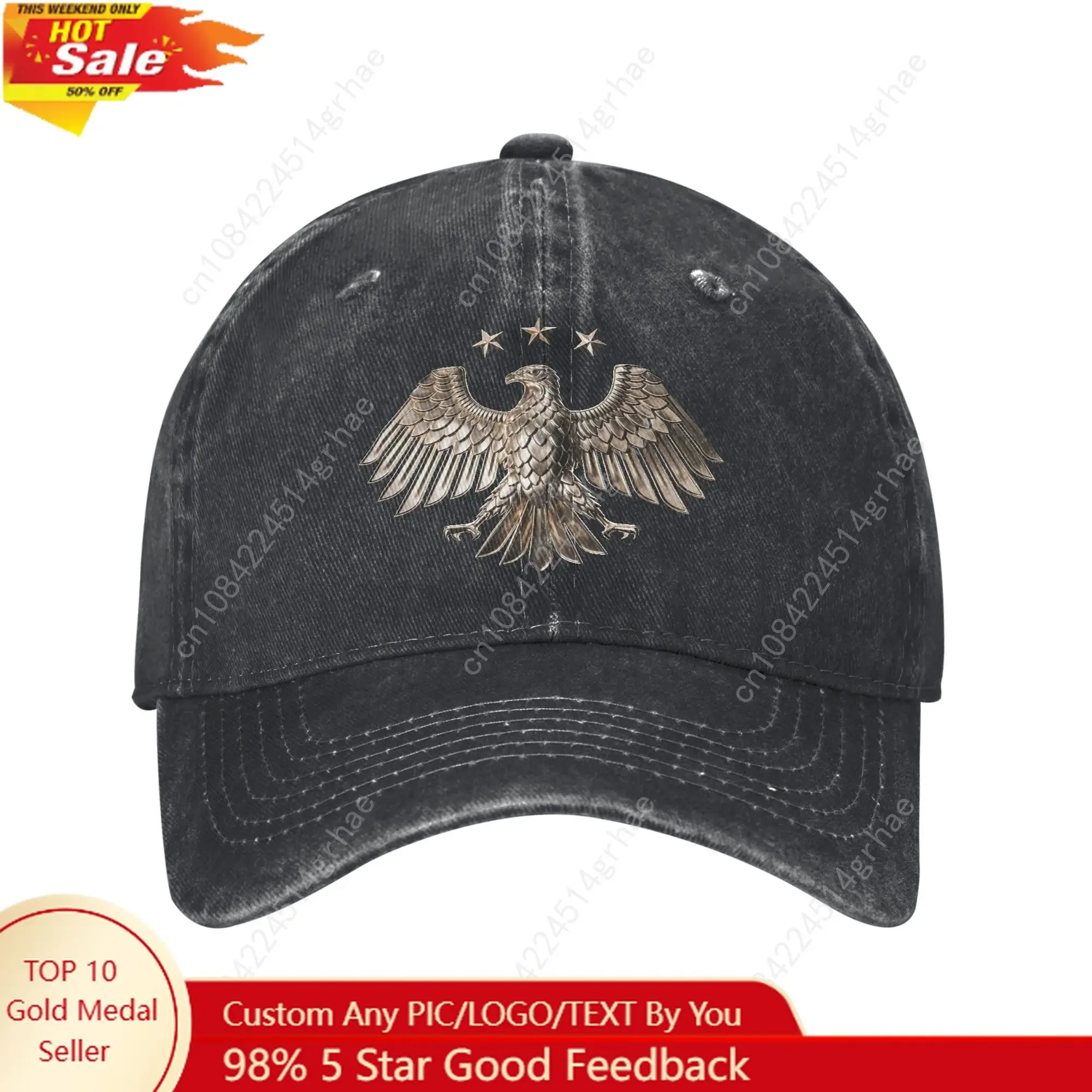 

Vintage Syria Eagle Syrian Logo Baseball Cap Unisex Style Distressed Denim Snapback Cap Outdoor Summer Adjustable Fit Hats Cap