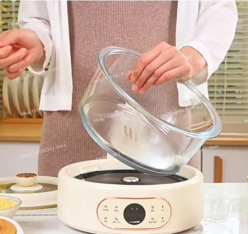 Zero-coating Automatic Raise-and-decrease Sugar Rice Cooker Smart 3L Rice Soup Separation and Rice Spilling