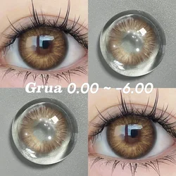 Magister Color Contact Lenses for Eyes Myopia Lenses With Prescription Degree Gray Lenses Fashion Lenses Black Eye Lenses