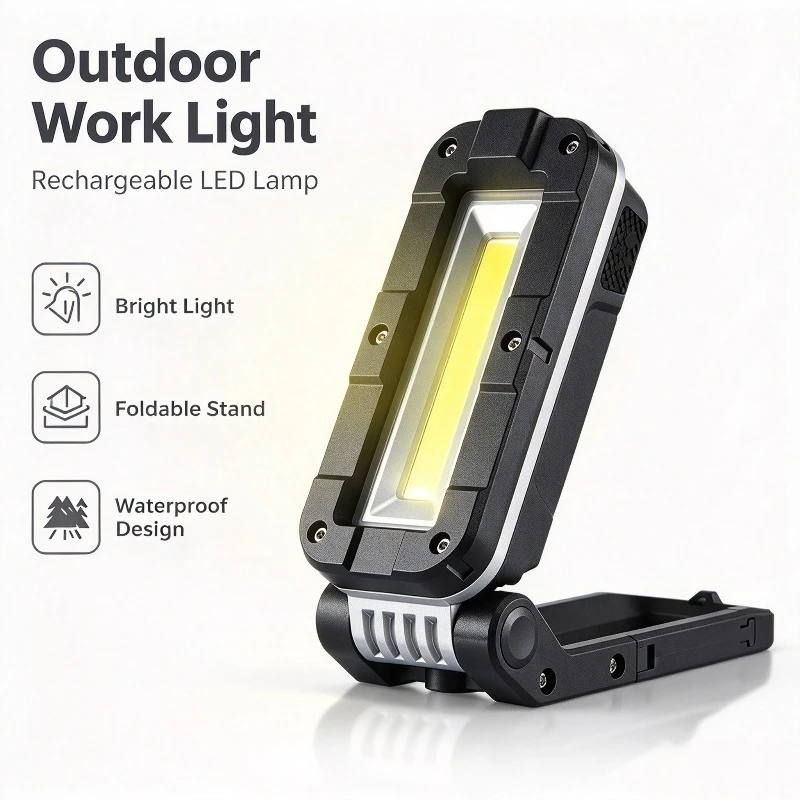 Outdoor Strong Light Waterproof Rechargeable Emergency Light, Portable Lighting Lamp Model JY-82