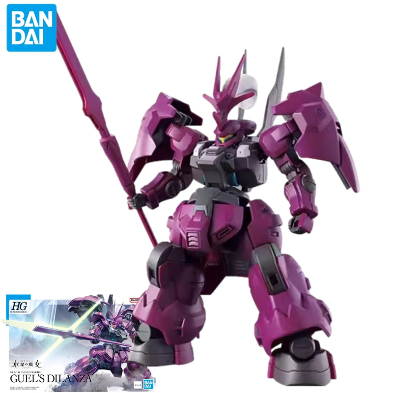 Bandai HG GUEL'S DILANZA assembled model Mobile Suit Gundam: the Witch from Mercury anime peripheral mecha collection figure