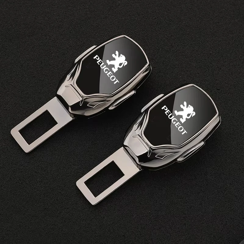 Car Seat Belt Clip Extender Safety Belt Car Accessories For Peugeot 206 307 308 3008 207 208 407 508 2008 5008 107 106 205 4008