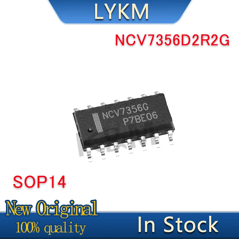 2-10/PCS New Original NCV7356D2R2G NCV7356G SOP14 transceiver chip In Stock