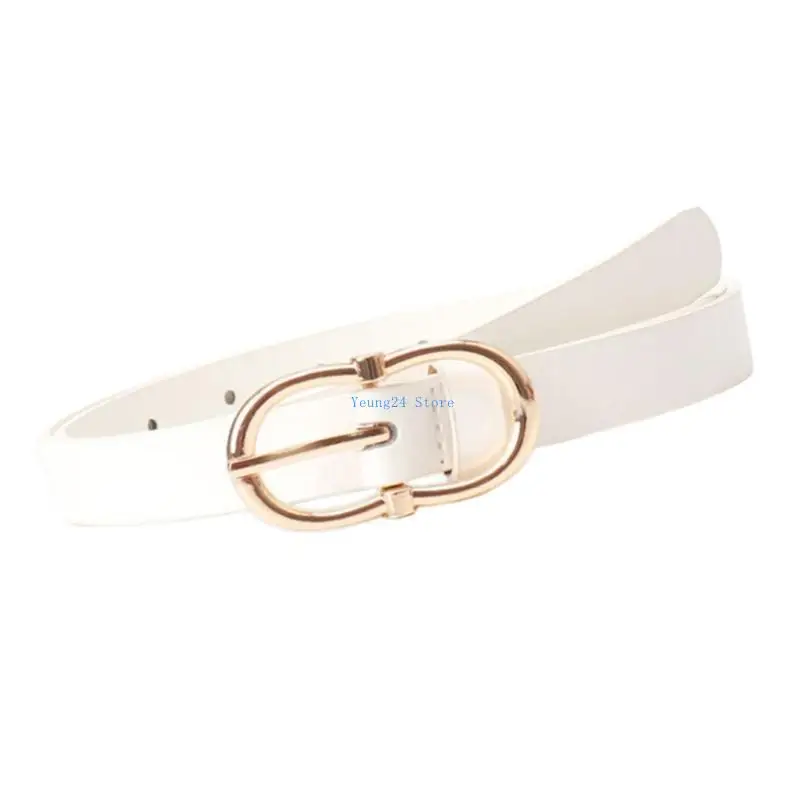 

P8DB Temperament Waistband Belt for Women Fashion Waist Band PU Leather Waist Belt