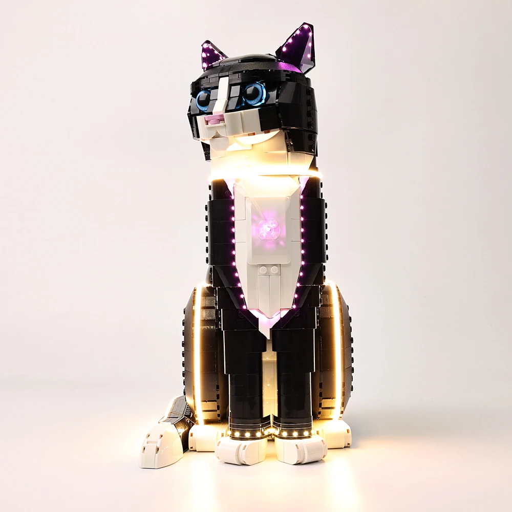 EASYLITE LED-Lichtset für Tuxedo Cat 21349, Bausteine, Spielzeug, Lampenset (Modell nicht im Lieferumfang enthalten)