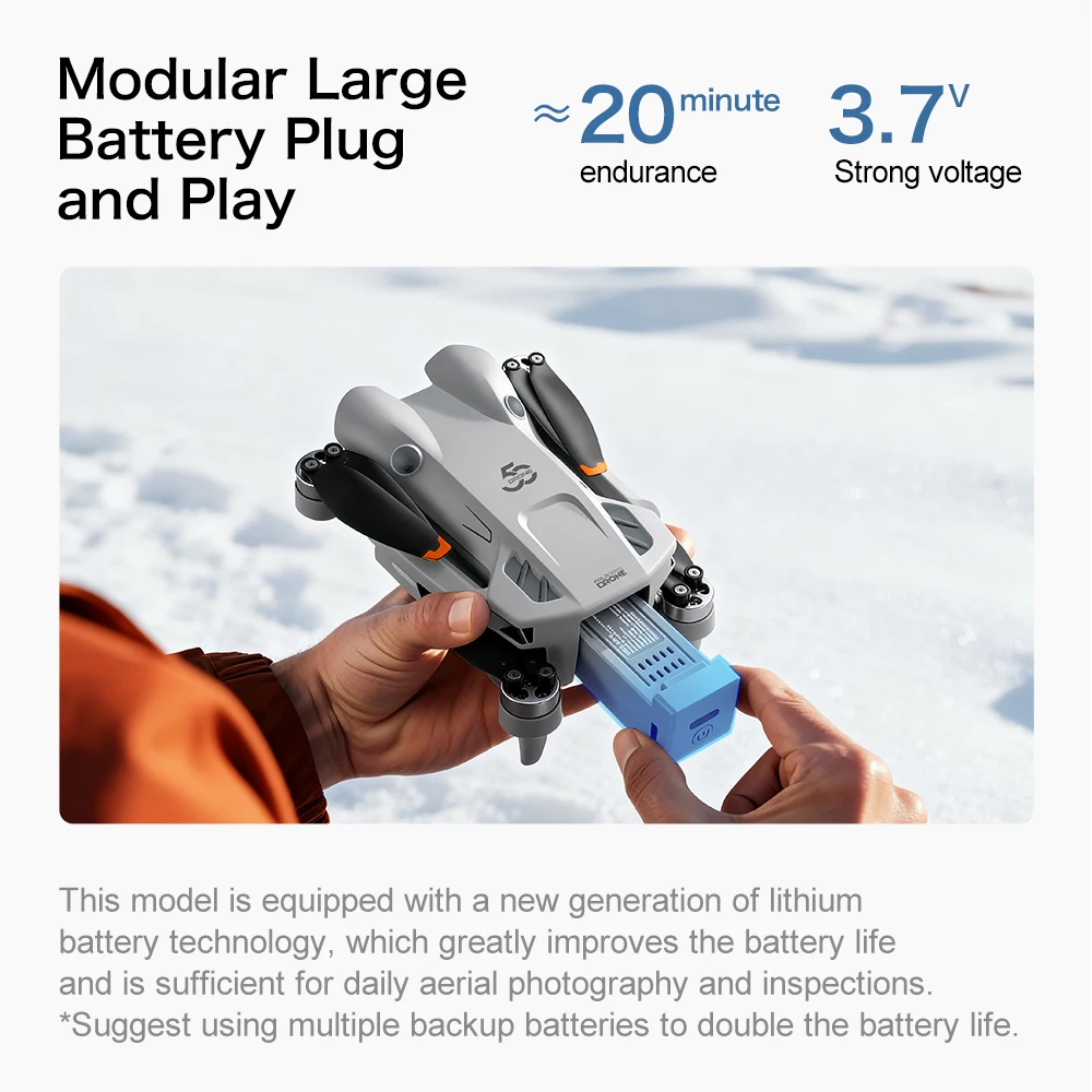 기존 GT50 PRO 드론 배터리 3.7V 1300MAh 배터리 GT50 Dron RC 쿼드콥터 교체 배터리 GT50 액세서리 부품