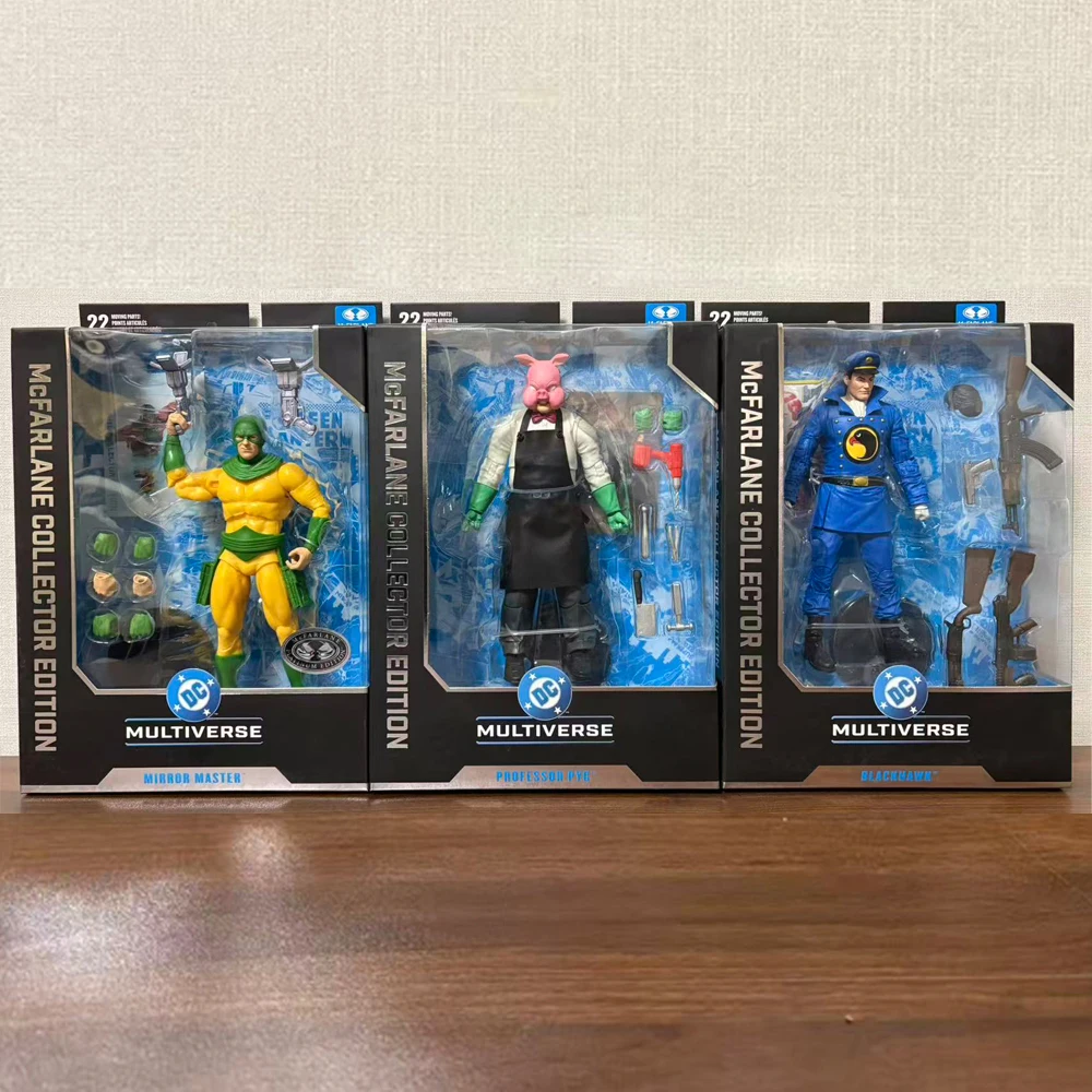 

McFarlane Toys Professor Pyg/Darkhawk/Mirror Master 7in Figure Action Collector Edition DC Multiverse Model Doll