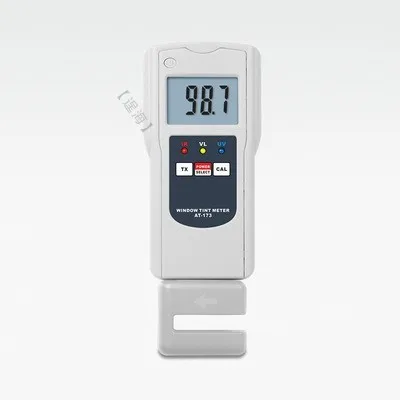 

Digital Window Tint Meter AT-173 (ultraviolet light, visible light, infrared light) 0 to 100% Light Transmission Meter