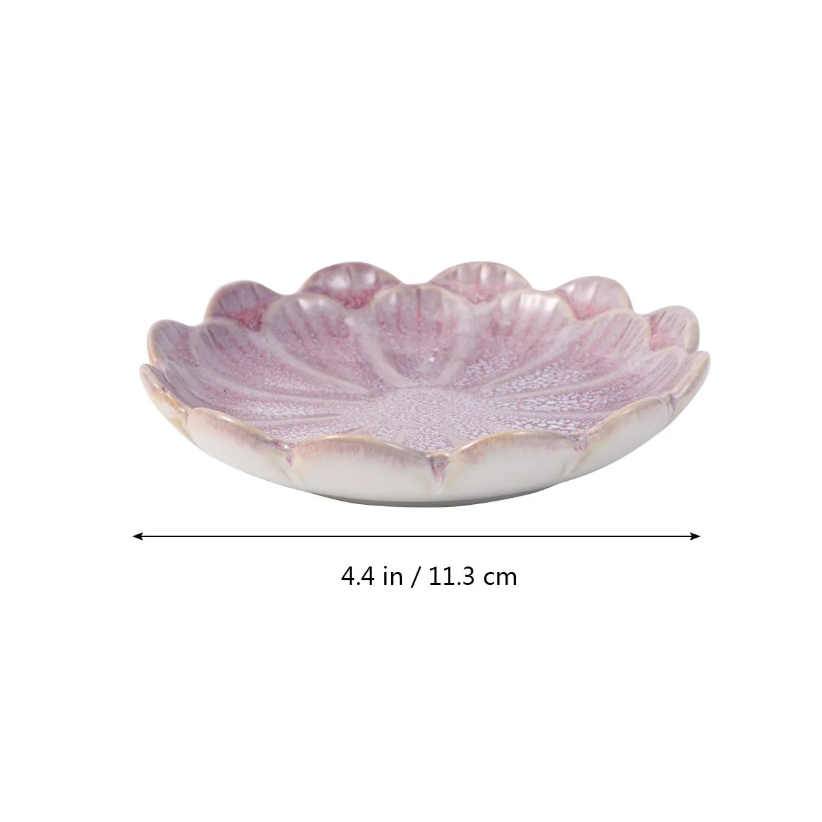 3Pcs Sunflower Design Ceramic Seasoning Dish Food Sauce Bowl Flavor Dish for Individual Dipping Home Restaurant Picnic Table