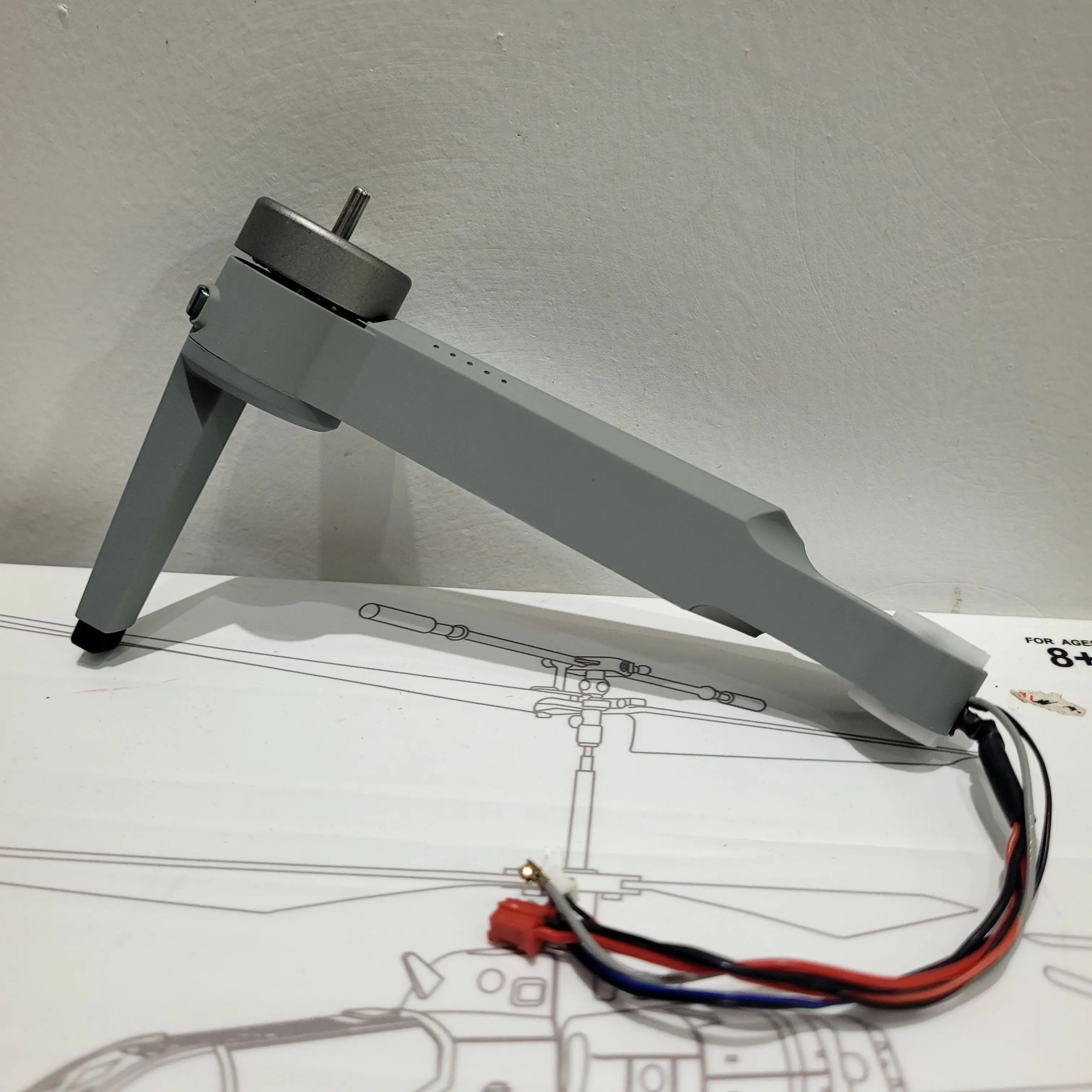 GPS AE86RO MAX Motor Arm Spare Part Front / Rear Arm with Brushless Engine for Obstacle Avoidance AE86 PRO MAX Accessory
