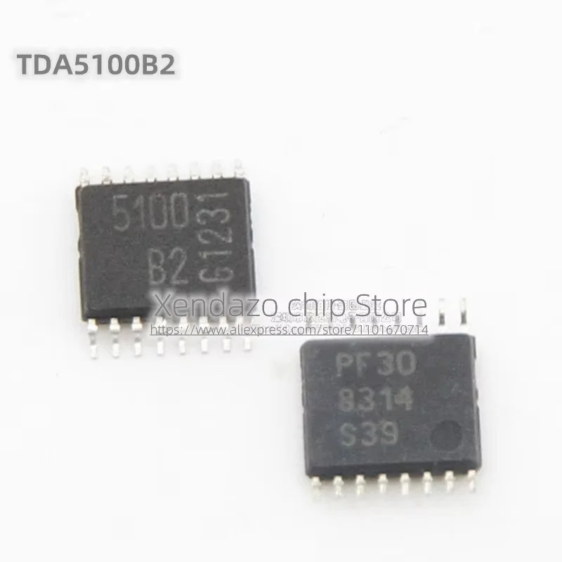 5pcs/lot TDA5100B2 TDA5100 5100B2 5100 TSSOP-16 package Automobile computer board Transmitter chip