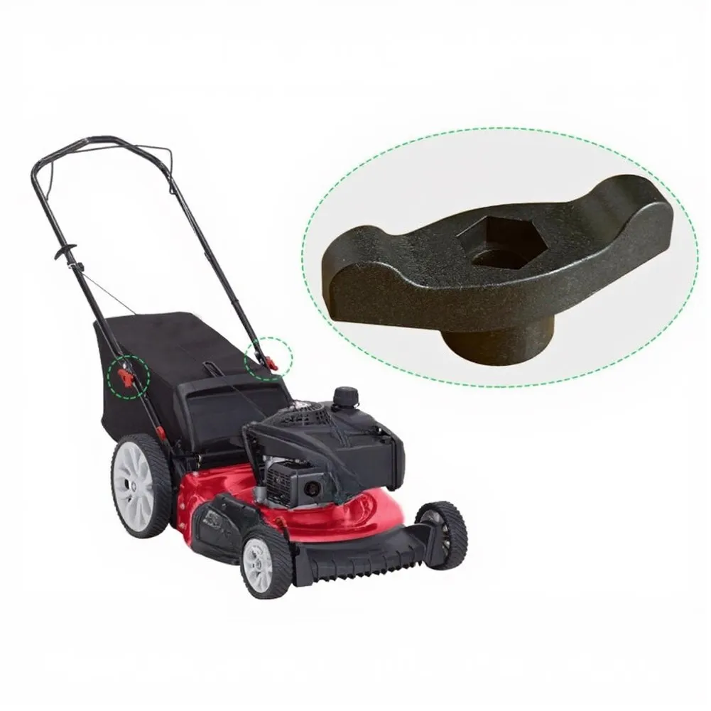 Handle Replacement Kit for Lawn Mowers and Snow Throwers with 2 Handles and 4 Bolts Designed for Standardized Fastening