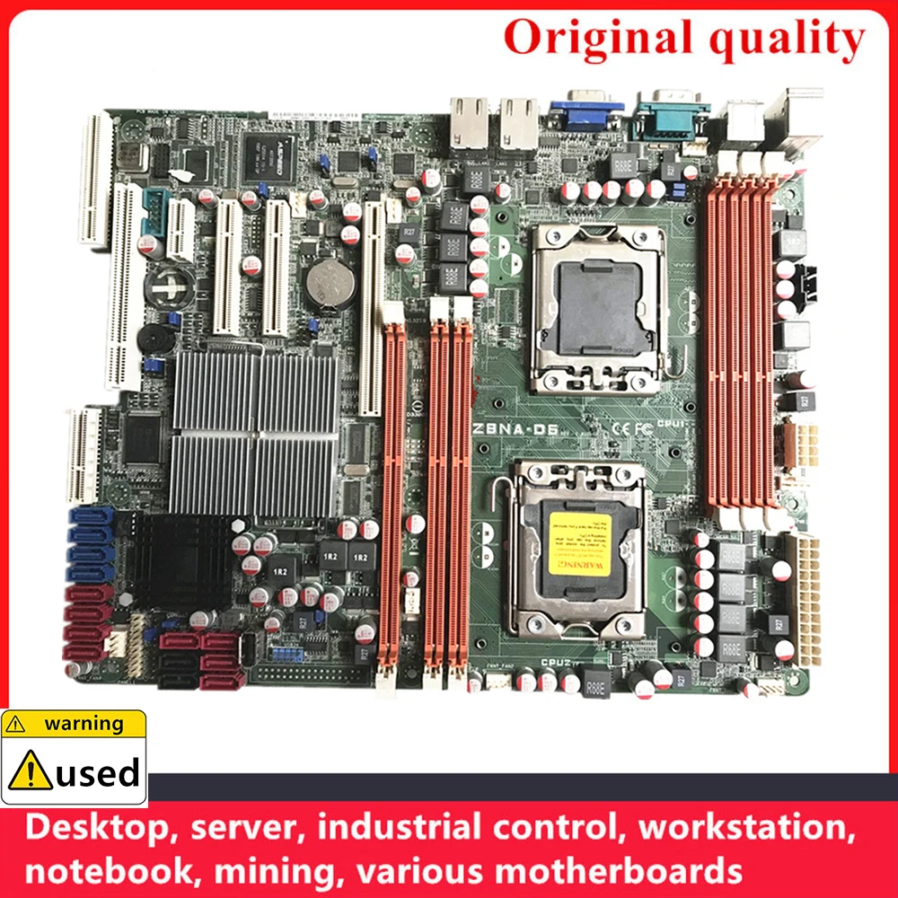 

For Z8NA-D6 Motherboards LGA 1366 DDR3 ATX For Intel X58 Overclocking Desktop Mainboard SATA III USB3.0