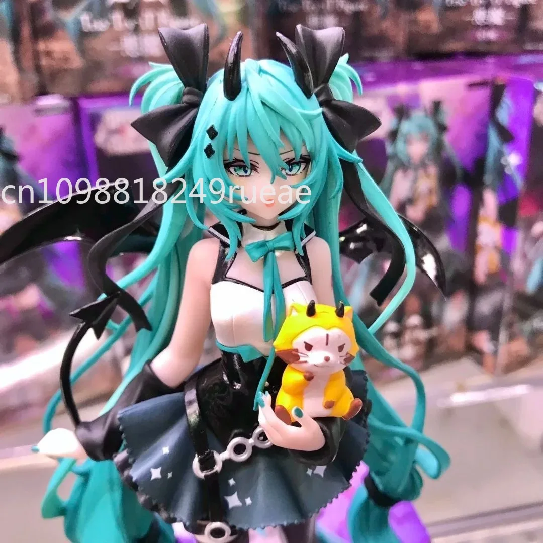 بانداي أنيمي الشيطان الصغير هاتسون ميكو اليدوية ليتل الراكون Chuyin الملاك الداكن اليدوية نموذج الرسوم المتحركة الحلي الطرفية #3