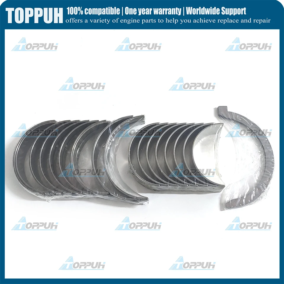 JCB444 Crankshaft & Rod Bearing set For JCB Excavator Engine Parts