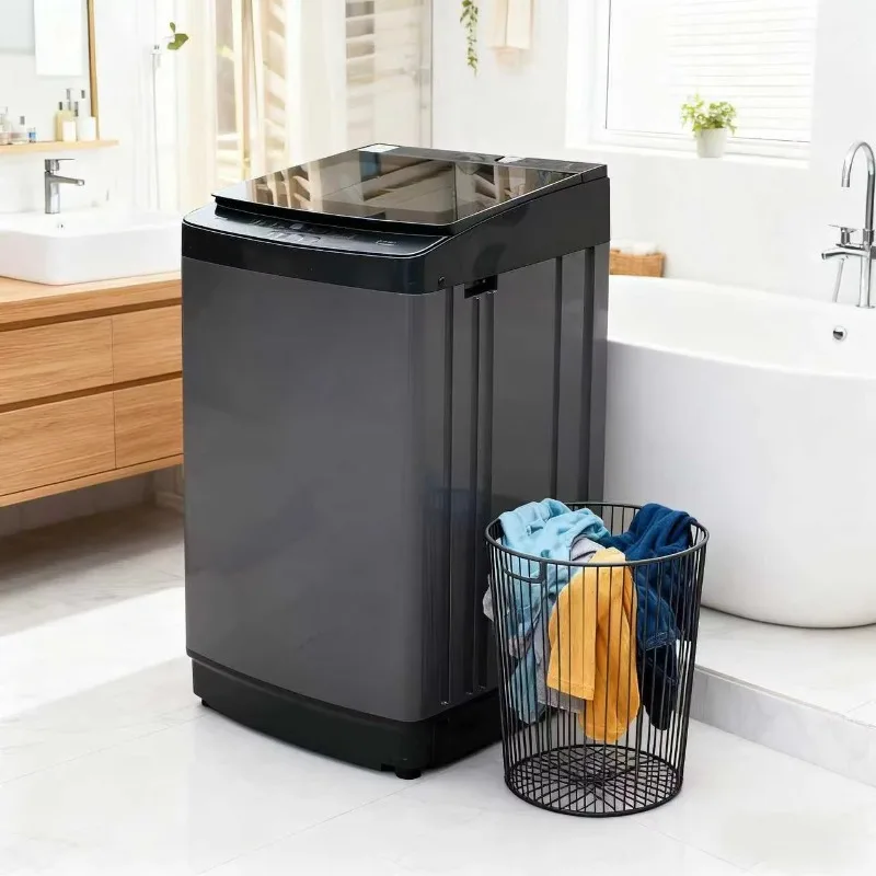 12kg Single Tube Top Open Door Washing Machine Electric Small Automatic RV Washing Machine with Drying Function for Home Use