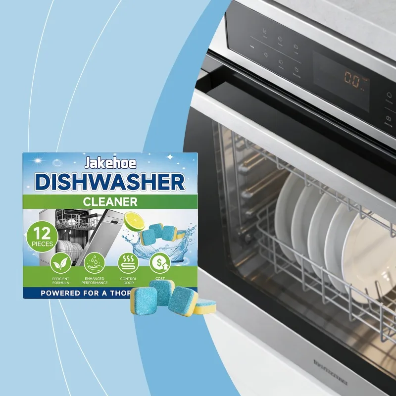 Dishwasher Cleaning Tablets, Gentle on Machines, Effectively Cleans Internal Grime and Eliminates Unpleasant Odors