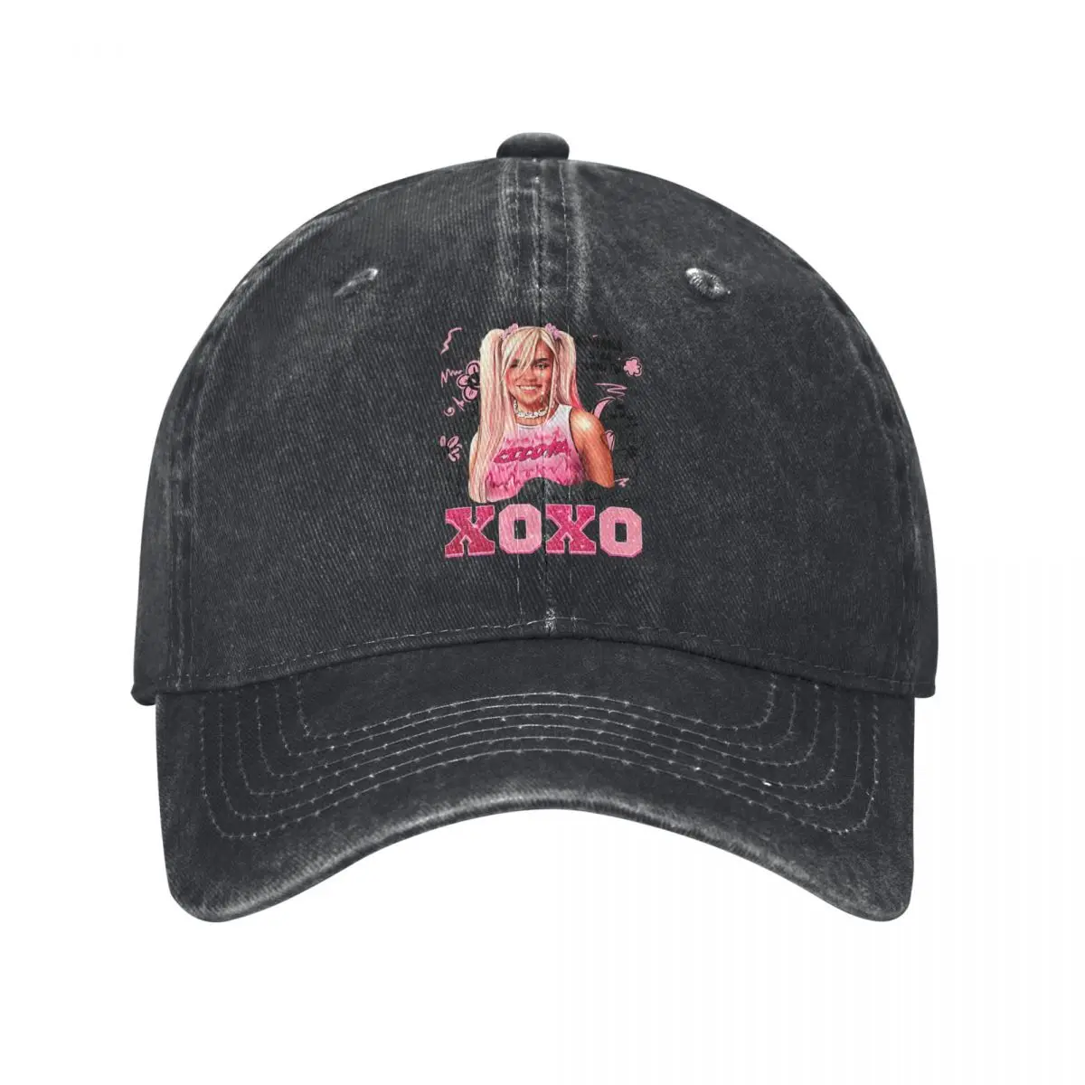 With Pink Hair Bichota Fan Baseball Cap Men Hats Women Visor Protection Snapback Karol G Caps