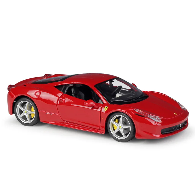 Bburago 1:24 Scale Ferrari 458 ITALIA Alloy Luxury Vehicle Diecast Cars Model Toy Collection Gift