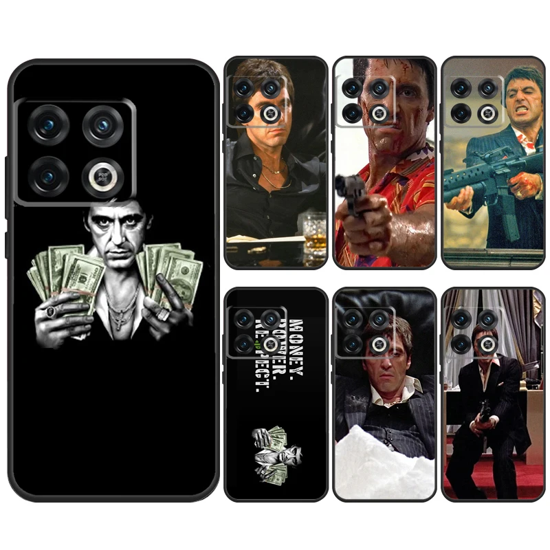 Scarface Tony Montanna Poster Case For OnePlus 12 11 9 10 Pro 9RT 10T 10R 12R OnePlus Nord CE 4 CE 2 3 Lite N10 N20 Cover