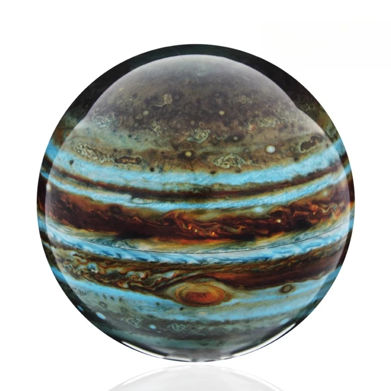 

Black Tech Rotation Globe Planet Model Jupiter Planet Suspension Gadget Celestial Ornament