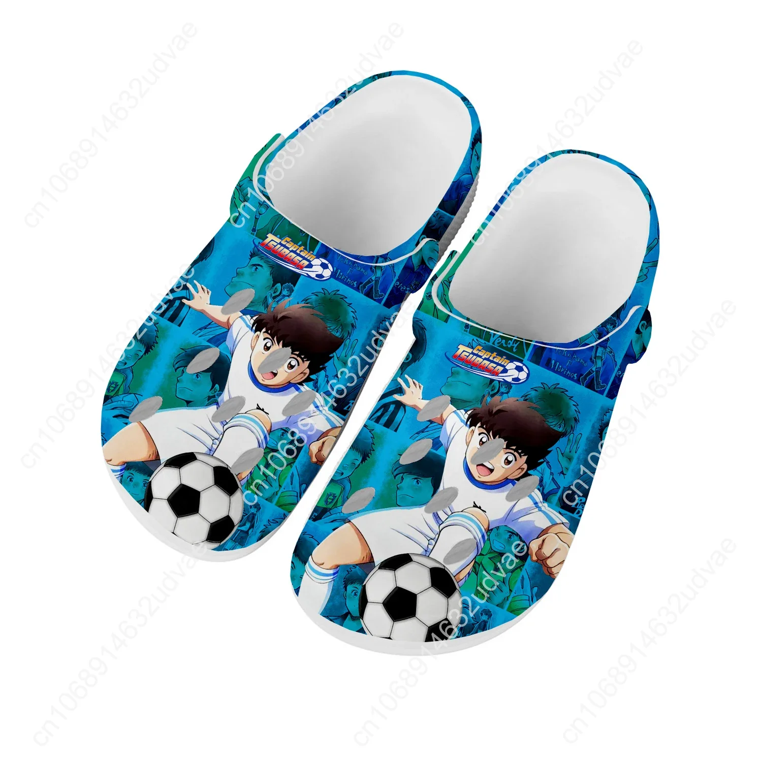 

Captain Tsubasa Ozora Tsubasa Water Shoes Mens Womens High Quality Home Garden Clogs Customizd Sandals Breathable Hole Slippers