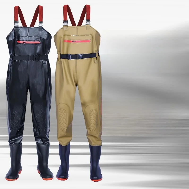 thiened-waterproof-fiing-overalls-f-length-bionic-clothing-water-oes-durable-pvc-material-ex-fiing-pants