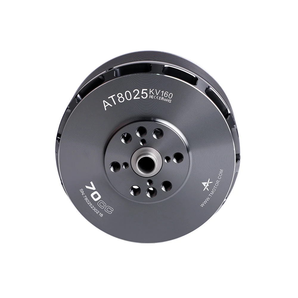 T-MOTOR AT8025 KV160/KV190 Brushless Motor for Fixed Wing Drone, Replace 70CC Engine