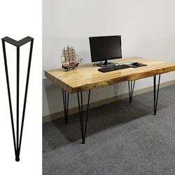 4pcs Nordic Simple Table Foot Iron Desk Antirust Furniture Legs Stand Table Vanity Metal Foot Accessories