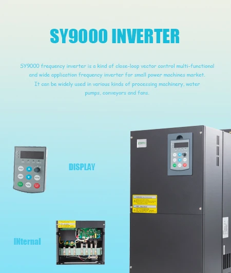 TLF SANYU Лидер продаж инвертор SY9000 3PH 380 В VFD 0,75-630 кВт преобразователь частоты с приводом переменной частоты VFD с CE