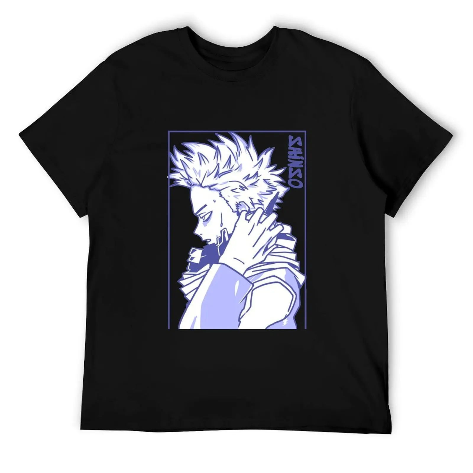 

Футболка Shinsou, мужская футболка, тяжелые хлопковые футболки для мужчин, хлопковая забавная футболка