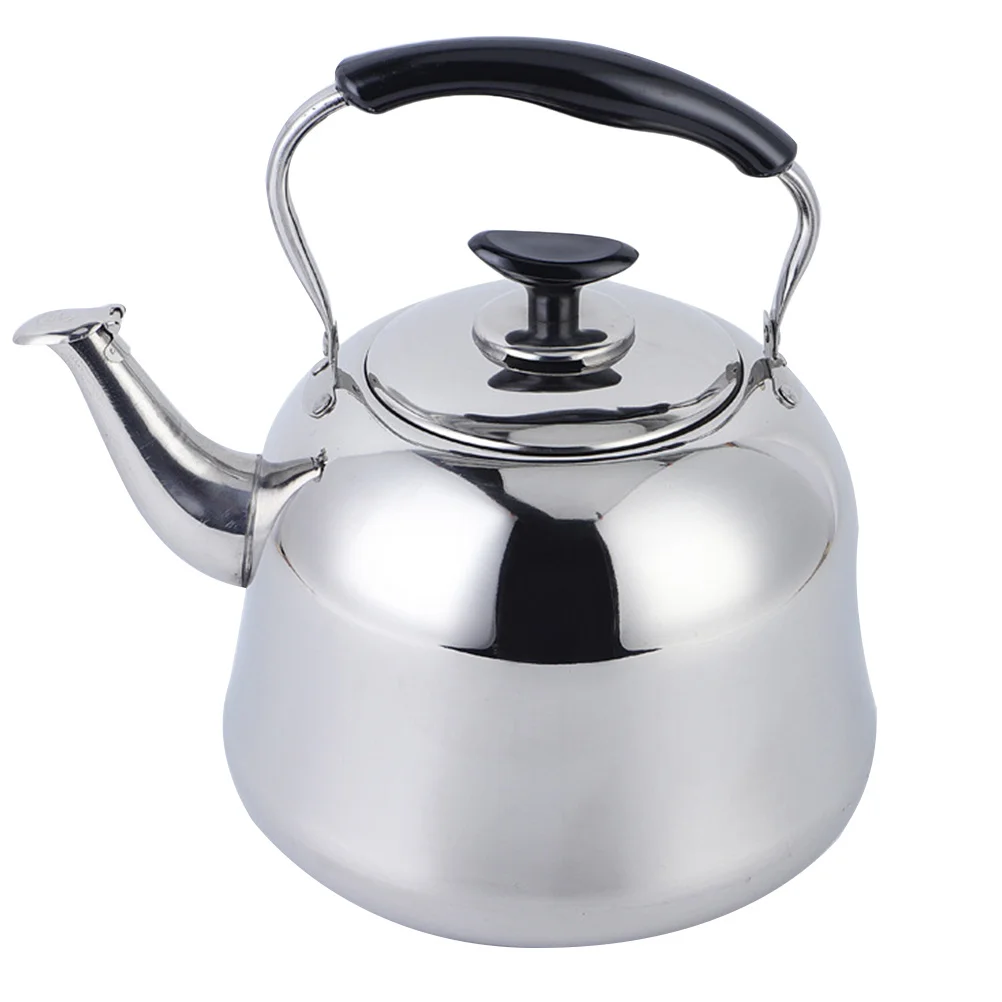 

Household Water Boiling Kettle Wear-Resistant Whistling Stovetop Tea Pot Convenient Use Accessory