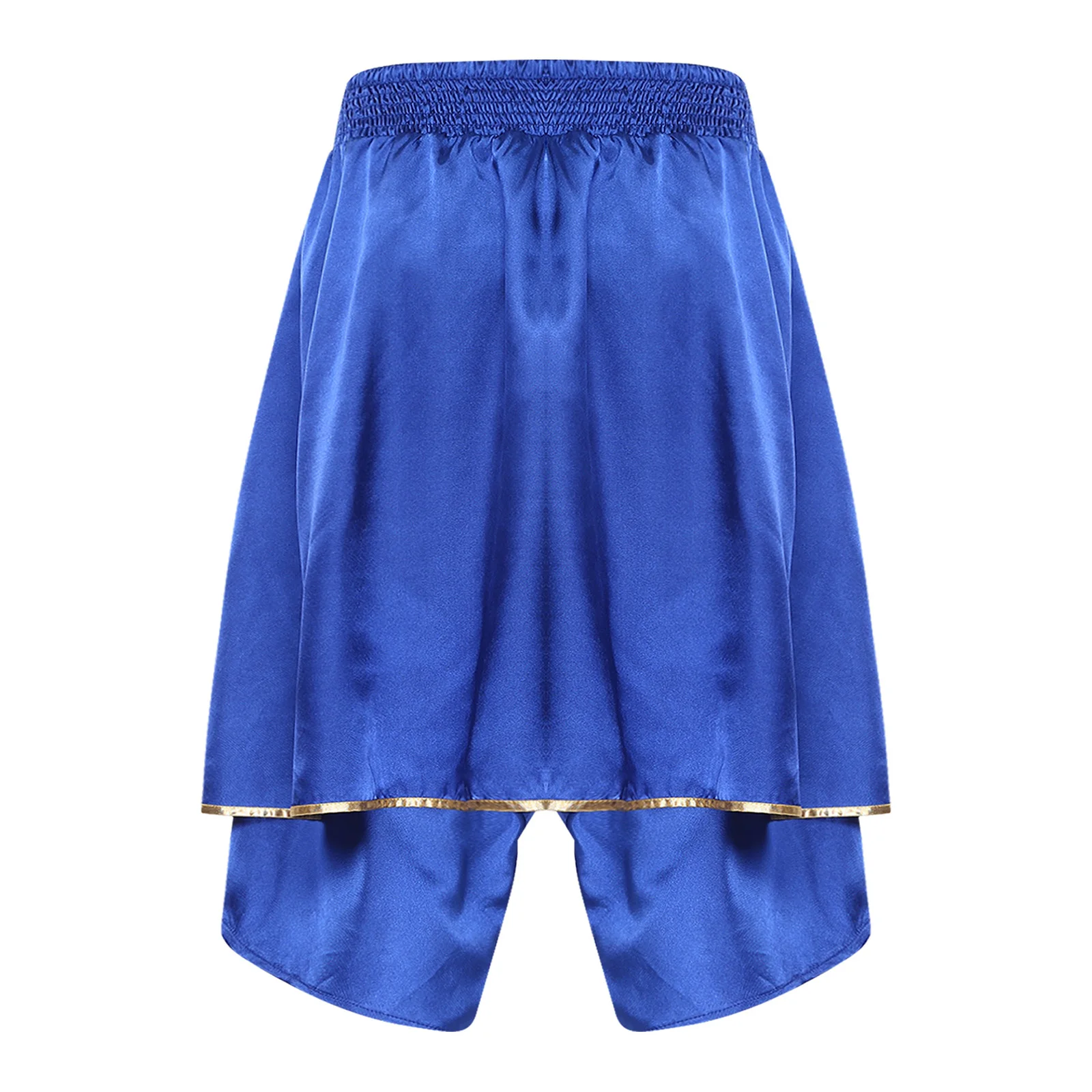 Męskie arabskie spodnie haremki w stylu hippie z nieregularnymi nakładkami, metalicznym wykończeniem, szerokim elastycznym pasem, luźne spodnie typu latarnia, satynowe spodnie dhoti w stylu indyjskim.